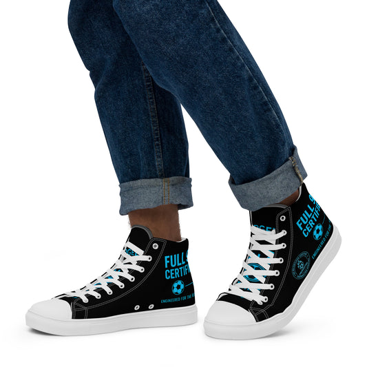 Full 90 certified high top shoes for men