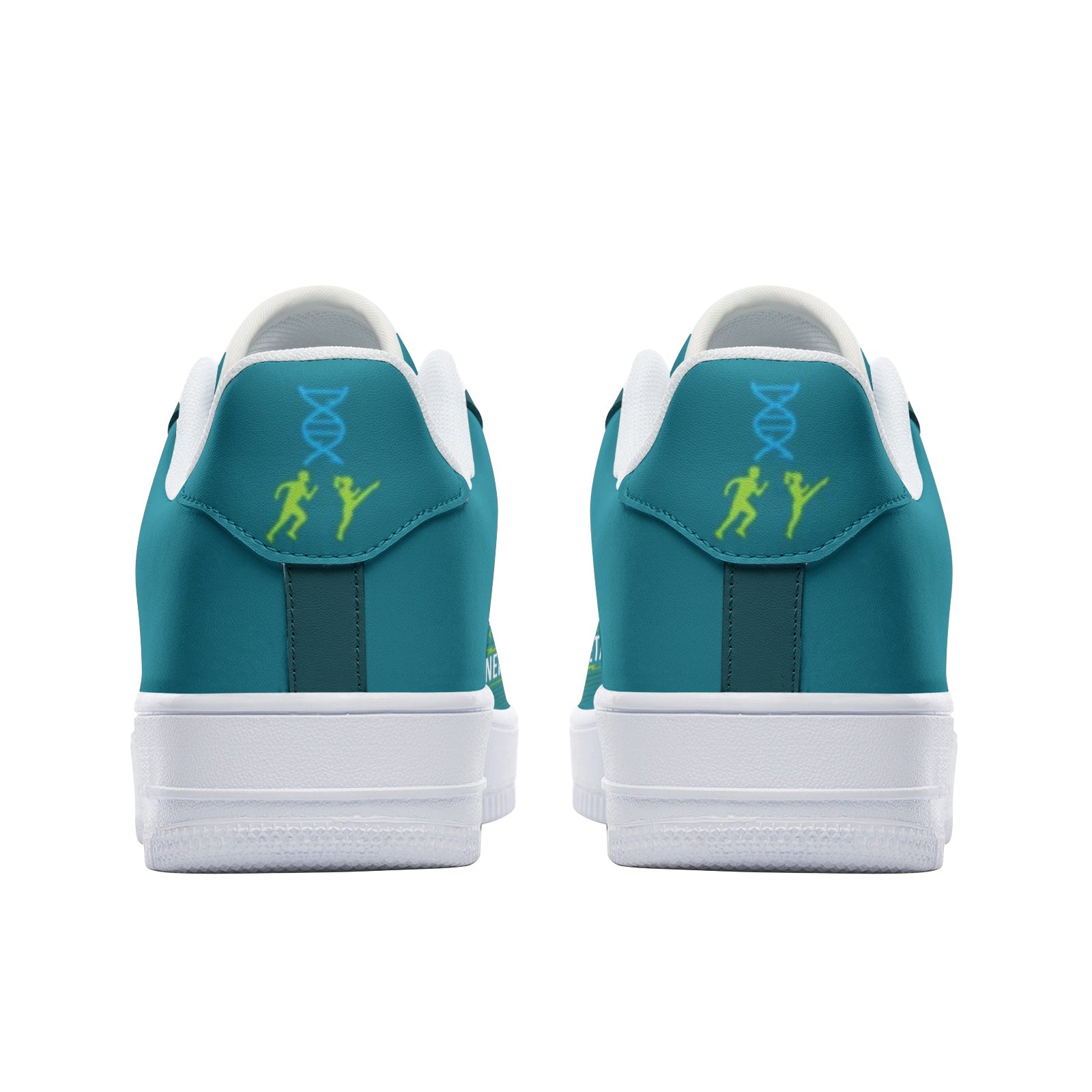 Unisex Energeetah Power Low Top Sneakers - Teal