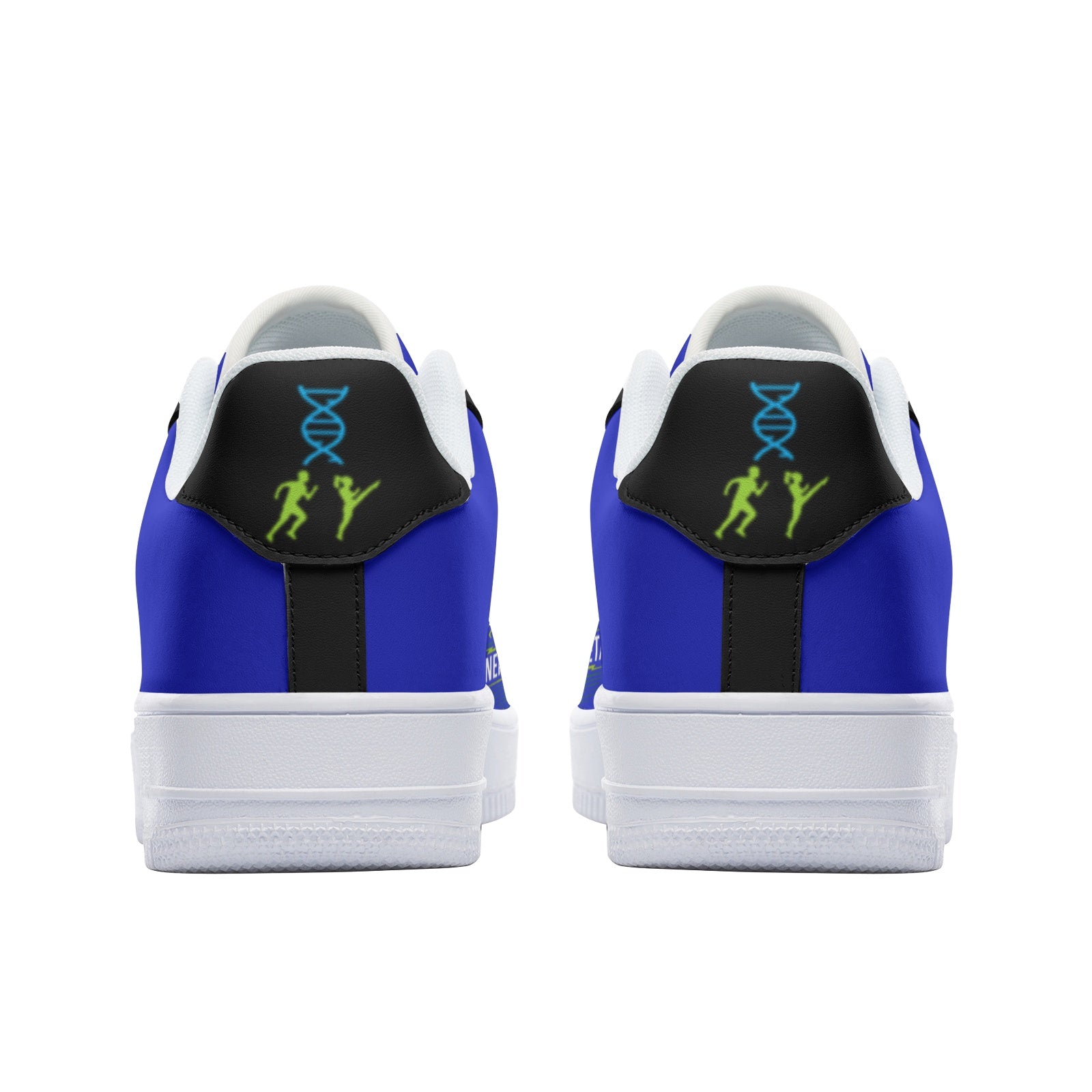 Unisex Energeetah Power Low Top Sneakers -Blue