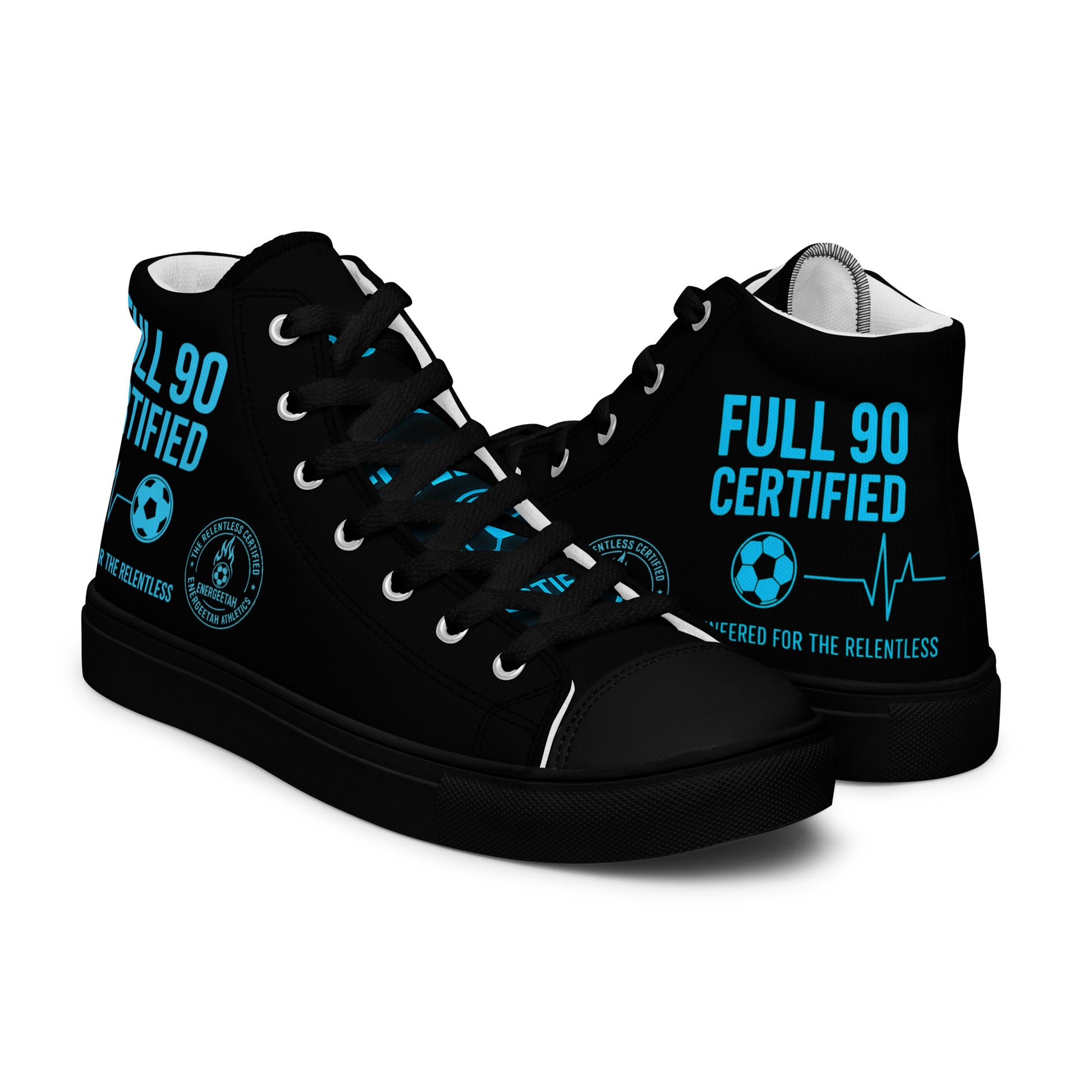 Full 90 certified high top shoes for men