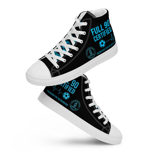 Full 90 certified high top shoes for men