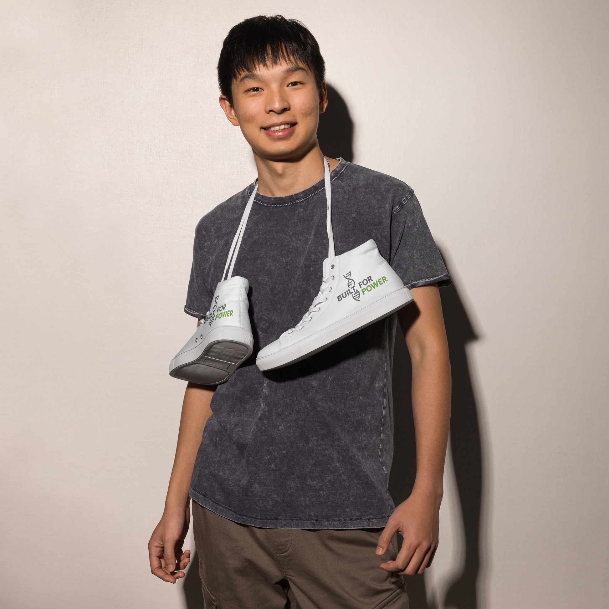 Built for power high top shoes for men