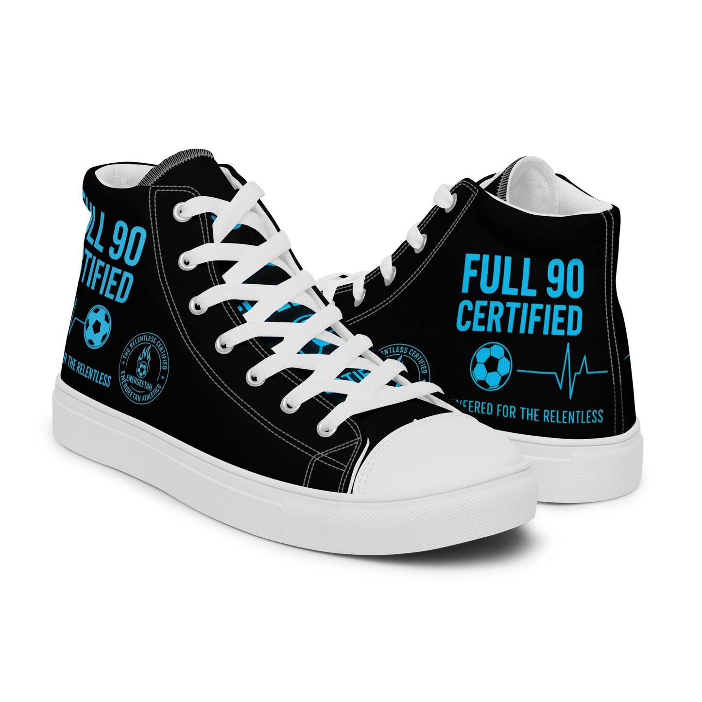 Full 90 certified high top shoes for men