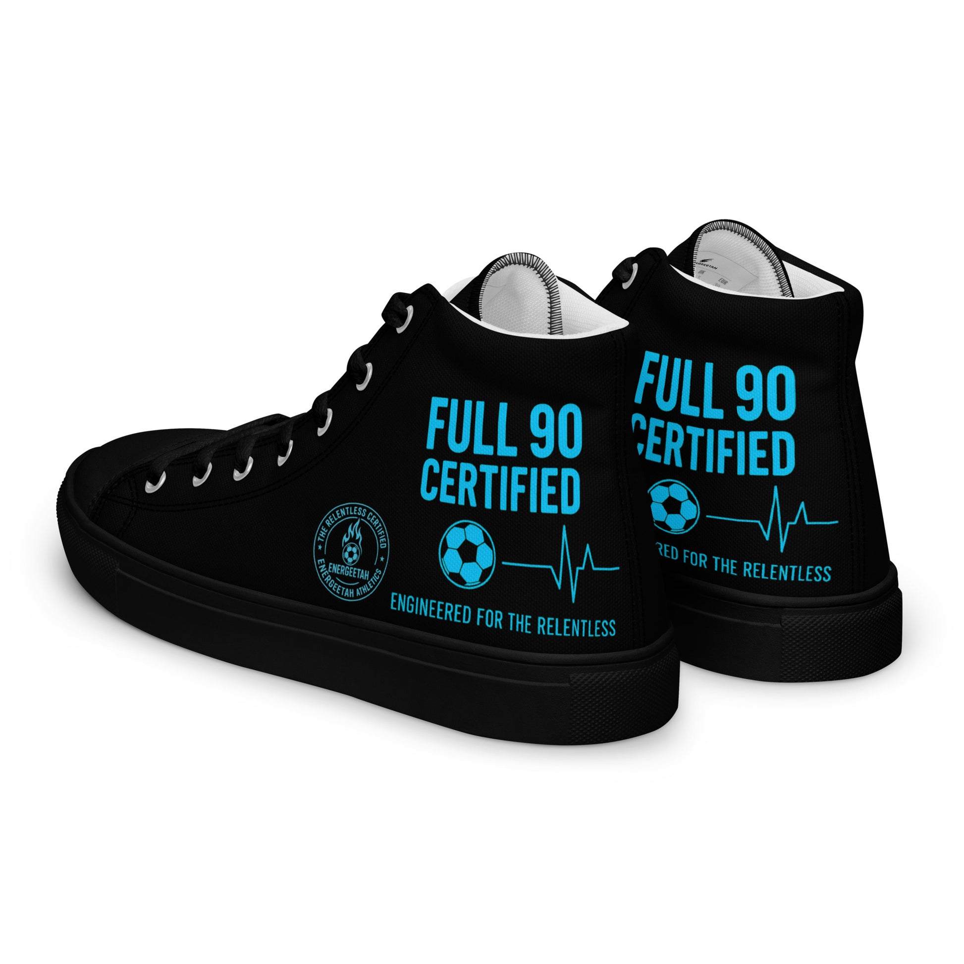 Full 90 certified high top shoes for women