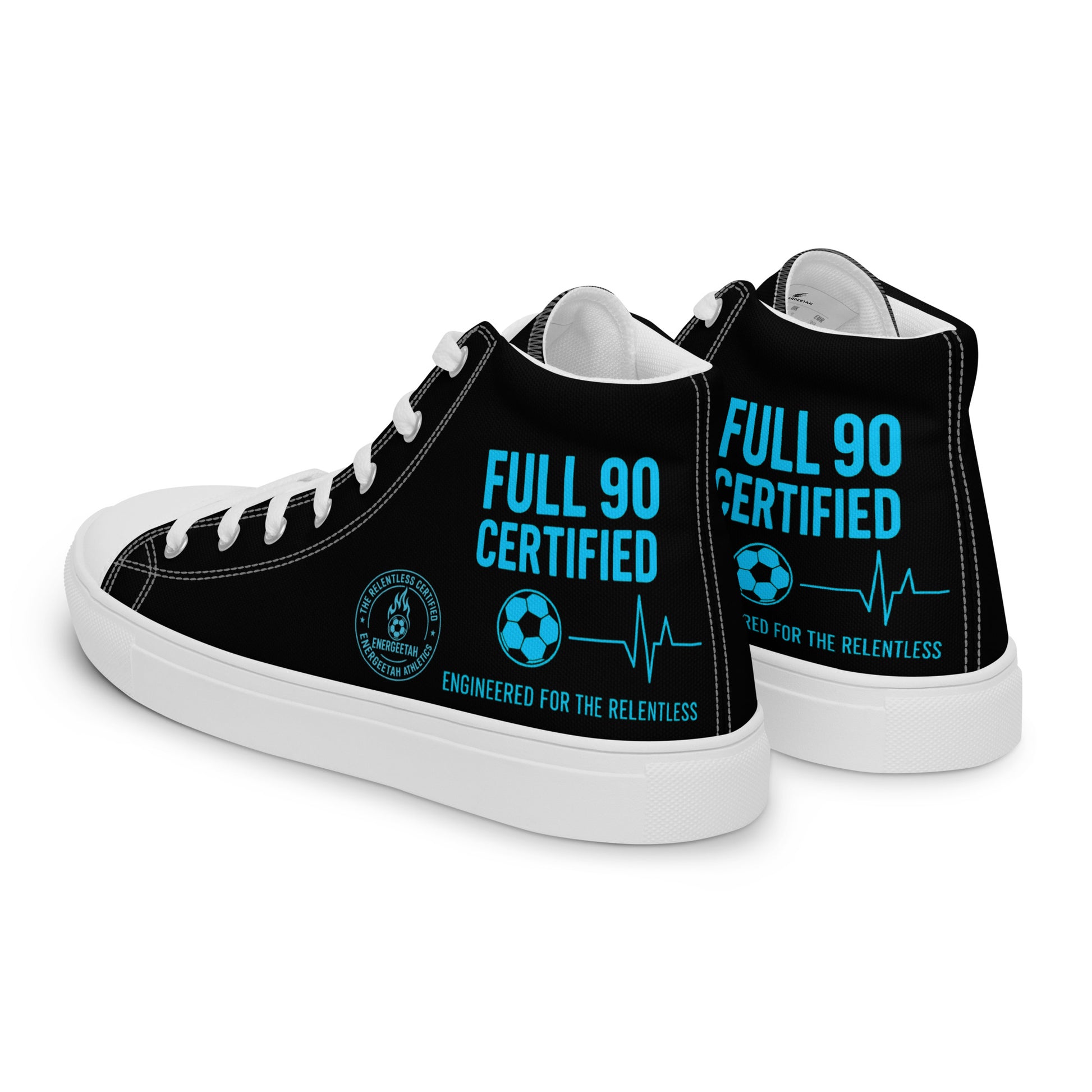 Full 90 certified high top shoes for women